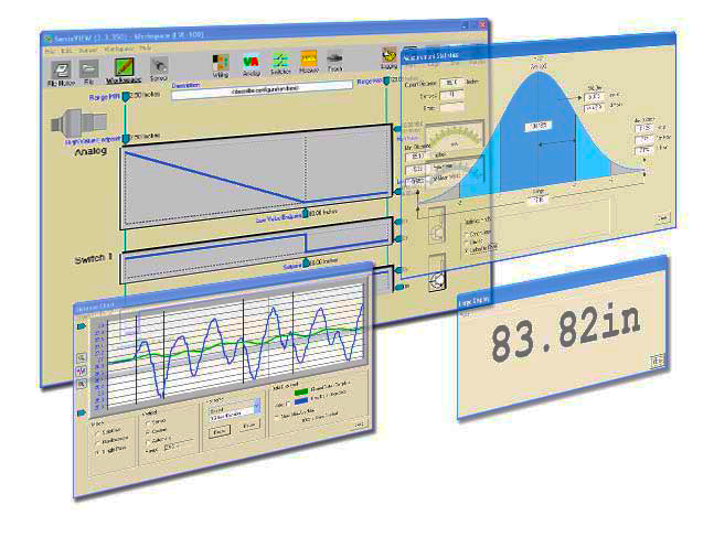 SENIX VIEW es un software para configurar y analizar la operación de tus sensores ultrasonicos, incluido con cada sensor ToughSonic de propósito general y ToughSonic Chem para aplicaciones donde existen sustancias químicas que dañan los sensores convencionales.