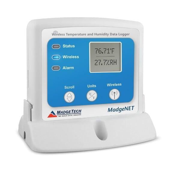 Registrador inalámbrico de temperatura y humedad RFRHTEMP2000A.