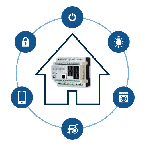 ¡Este PLC está listo para la industria! Desarrollado bajo estrictas normas, completamente certificado en UL y CE, contra corto circuito y sobrecarga, prácticamente cualquiera con nociones básicas de programación puede desarrollar sus proyectos de control, automatización y registro de datos debido a su alta adaptabilidad a diferentes necesidades.